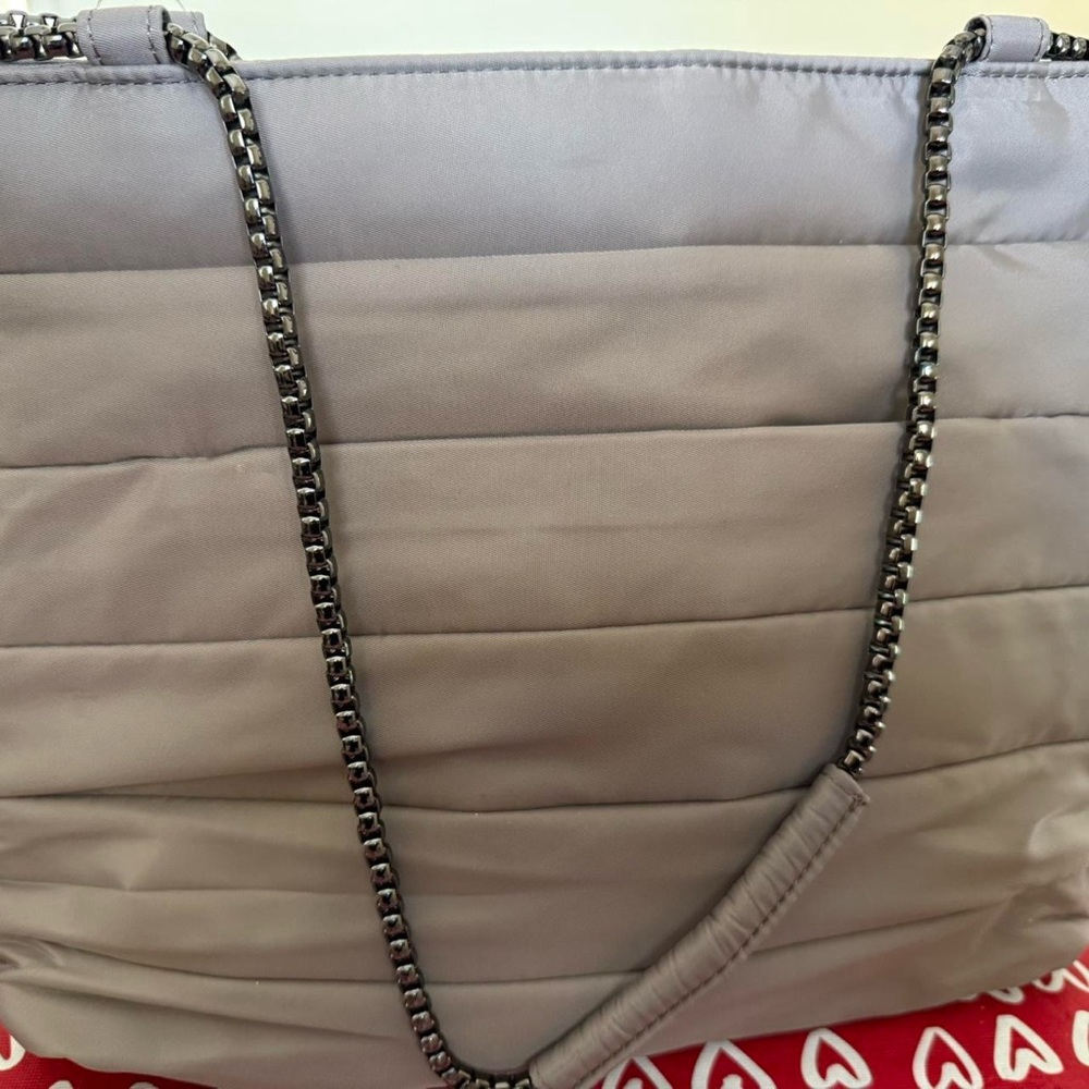 Eric Javits Gray Quilted Women's Bag